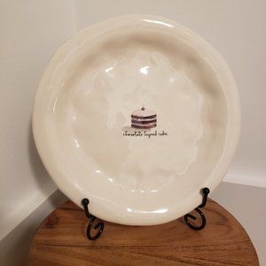 Rae Dunn HTF Dessert Plate